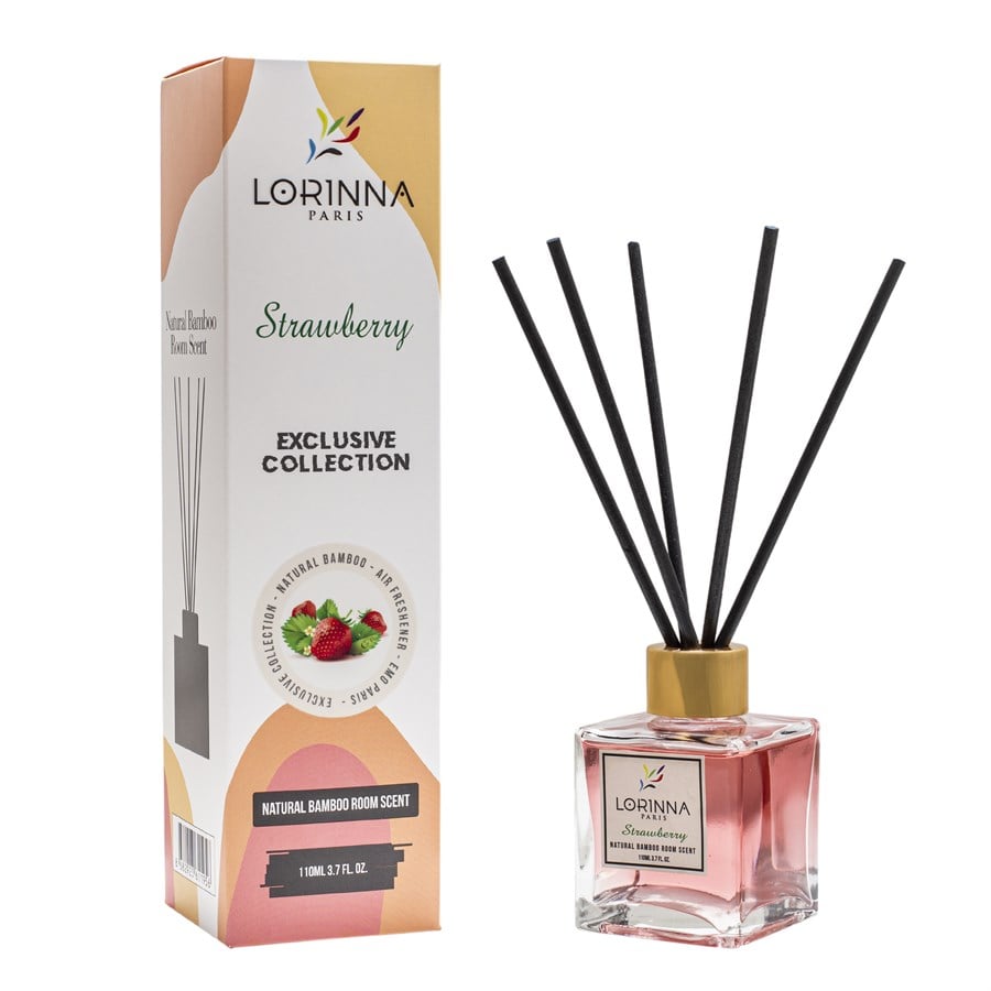 Çilek Bambu Çubuklu Oda Kokusu 110 Ml
