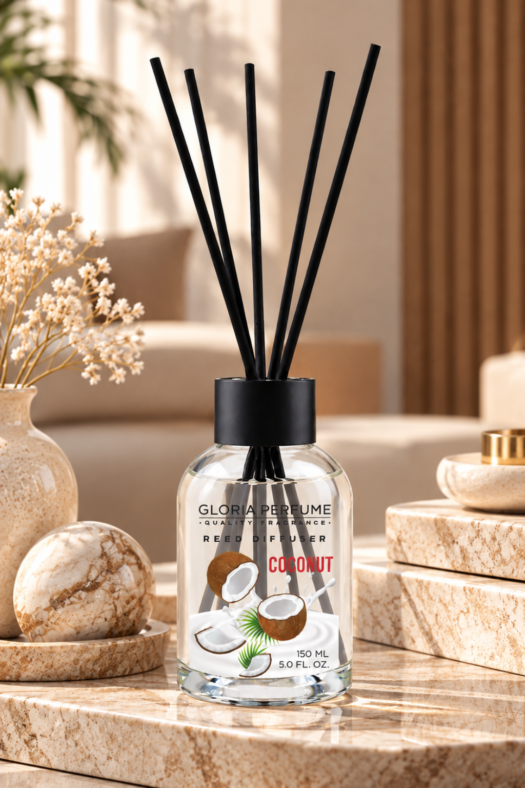 Coconut Bambu Çubuklu Oda Kokusu 150 ml