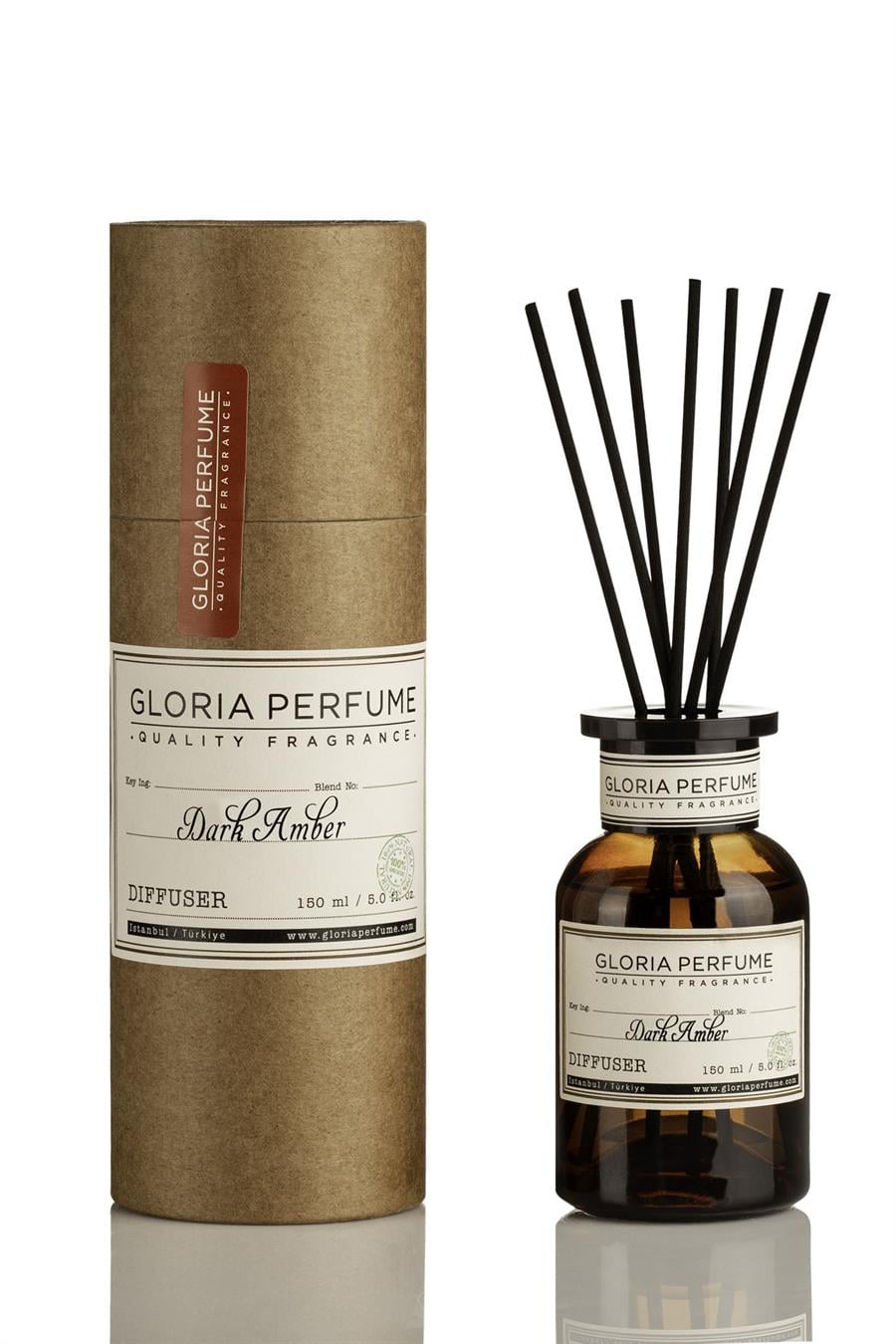 Dark Amber Bamboo Çubuklu Oda Kokusu 150 ml