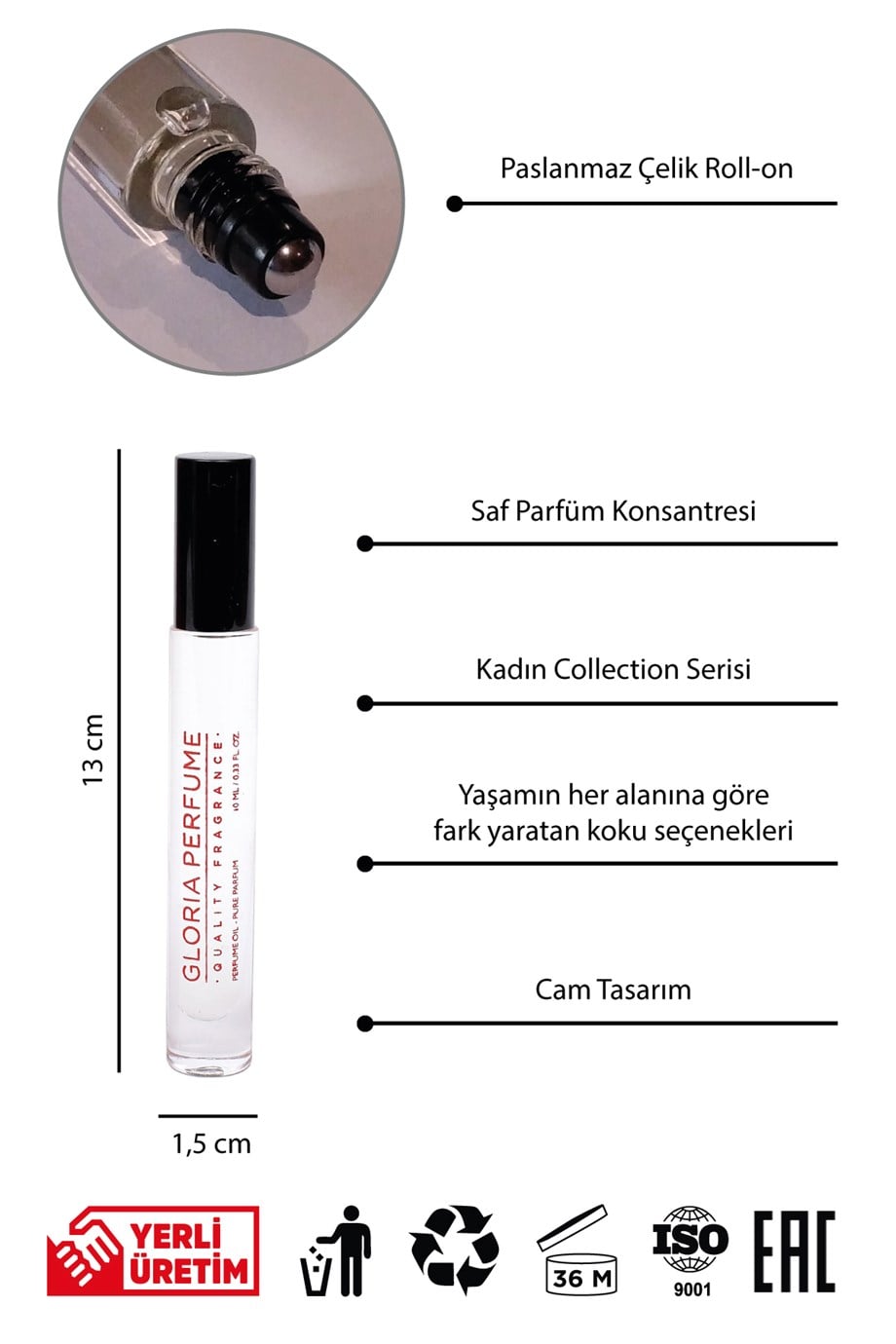 Donna Bianca 10 ml Kadın Konsantre Parfüm