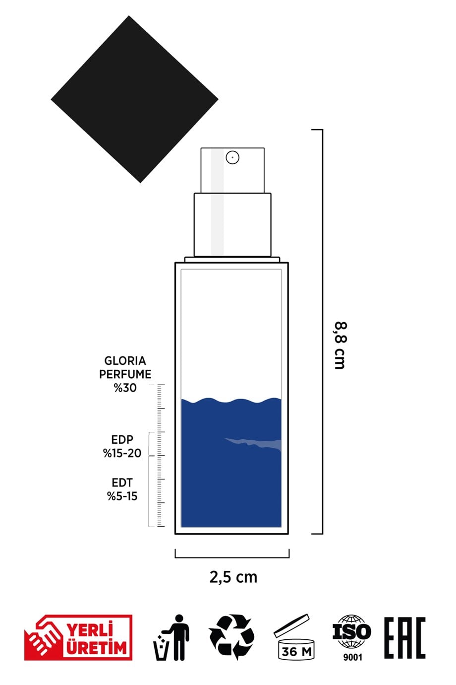 Essential 15 ml Edp Erkek Parfüm