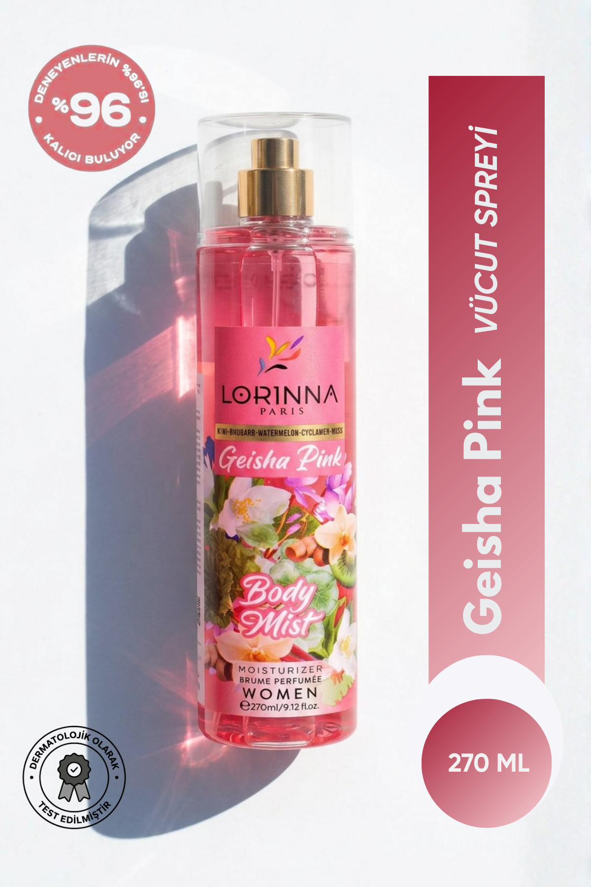 Geisha Pink 270 ml Body Mist 