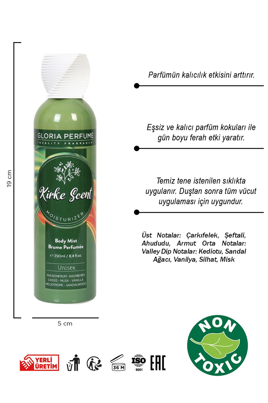 Kirke Scent 250 ml Body Mist