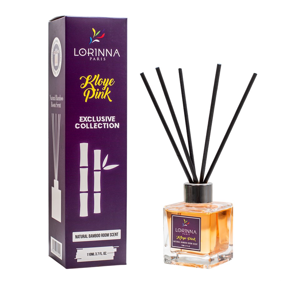 Kloye Pink Lüx Bamboo Çubuklu Oda Kokusu 110 ml