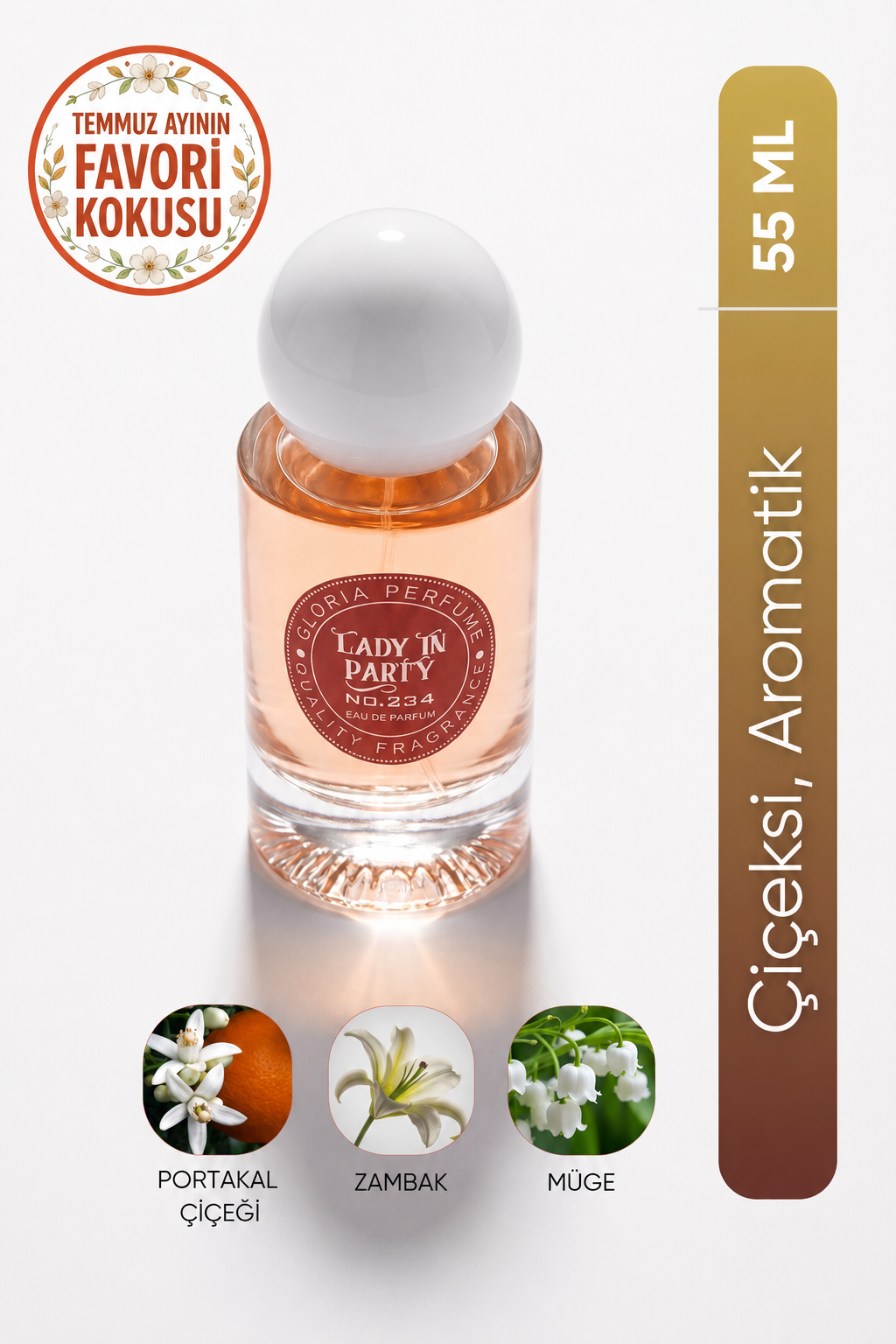 Lady In Party 55 ml Edp Kadın Parfüm
