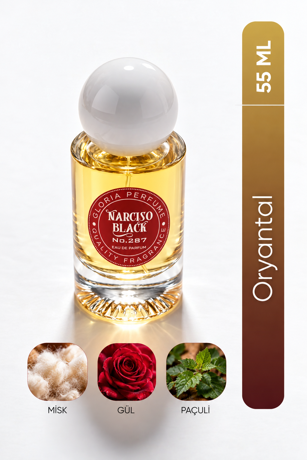 Narciso Black 55 ml Edp Kadın Parfüm