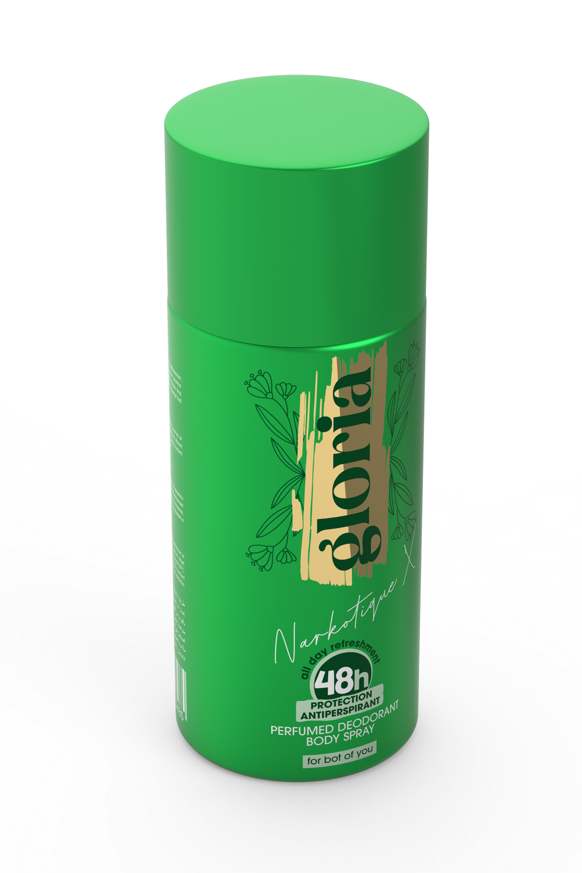 Narkotique X 48h Antiperspirant 150 ml Unisex Deodorant 