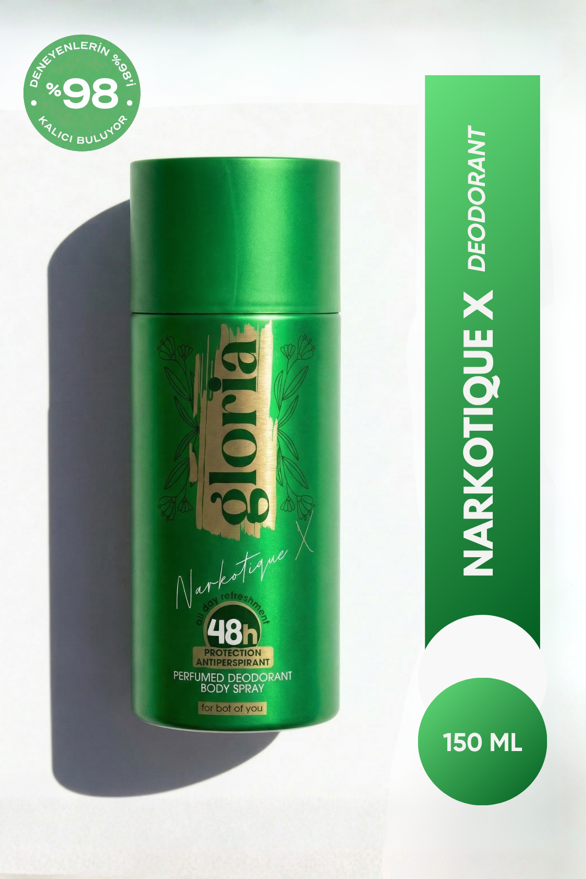 Narkotique X 48h Antiperspirant 150 ml Unisex Deodorant 
