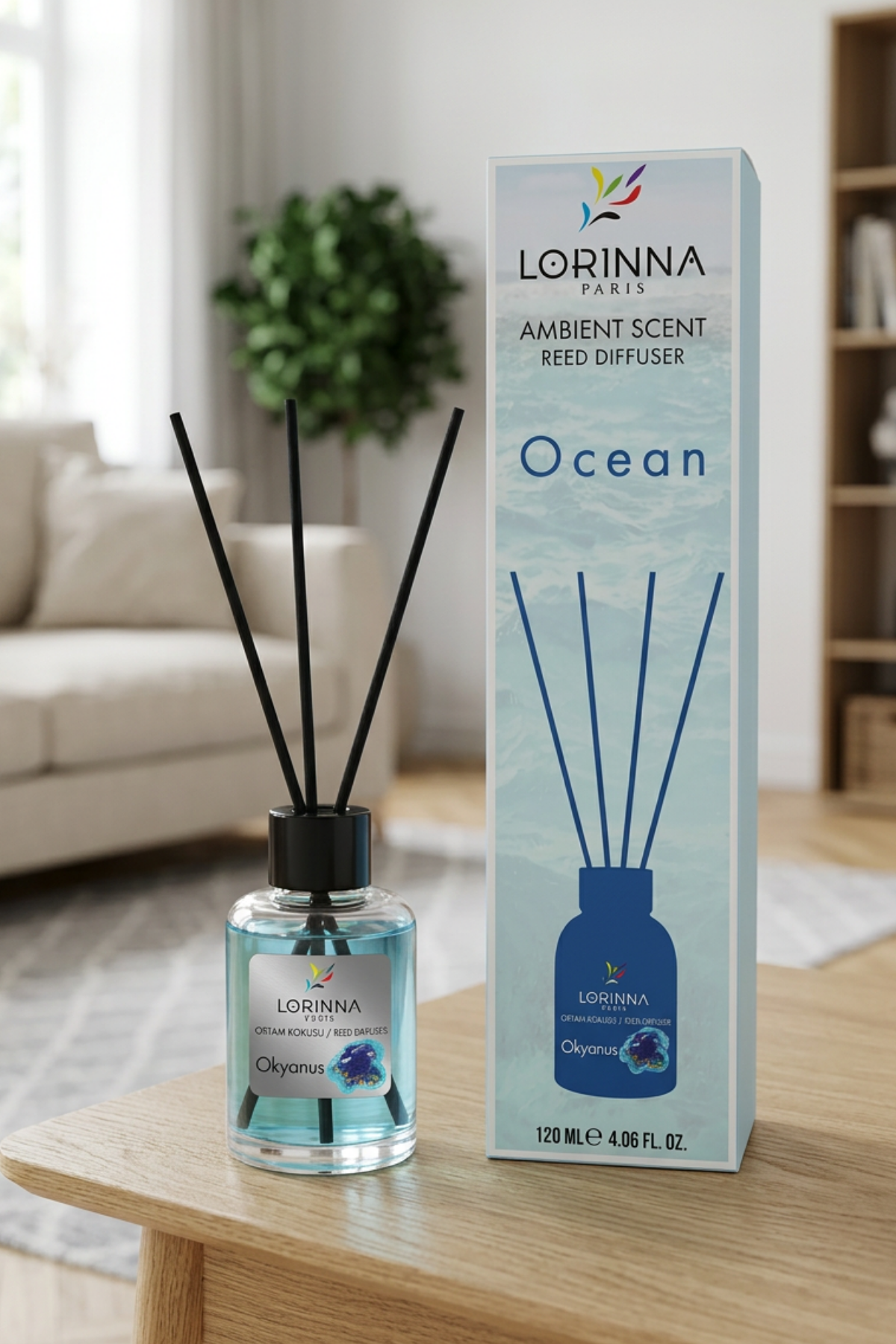 Ocean Bambu Çubuklu 120 ml Oda Kokusu 