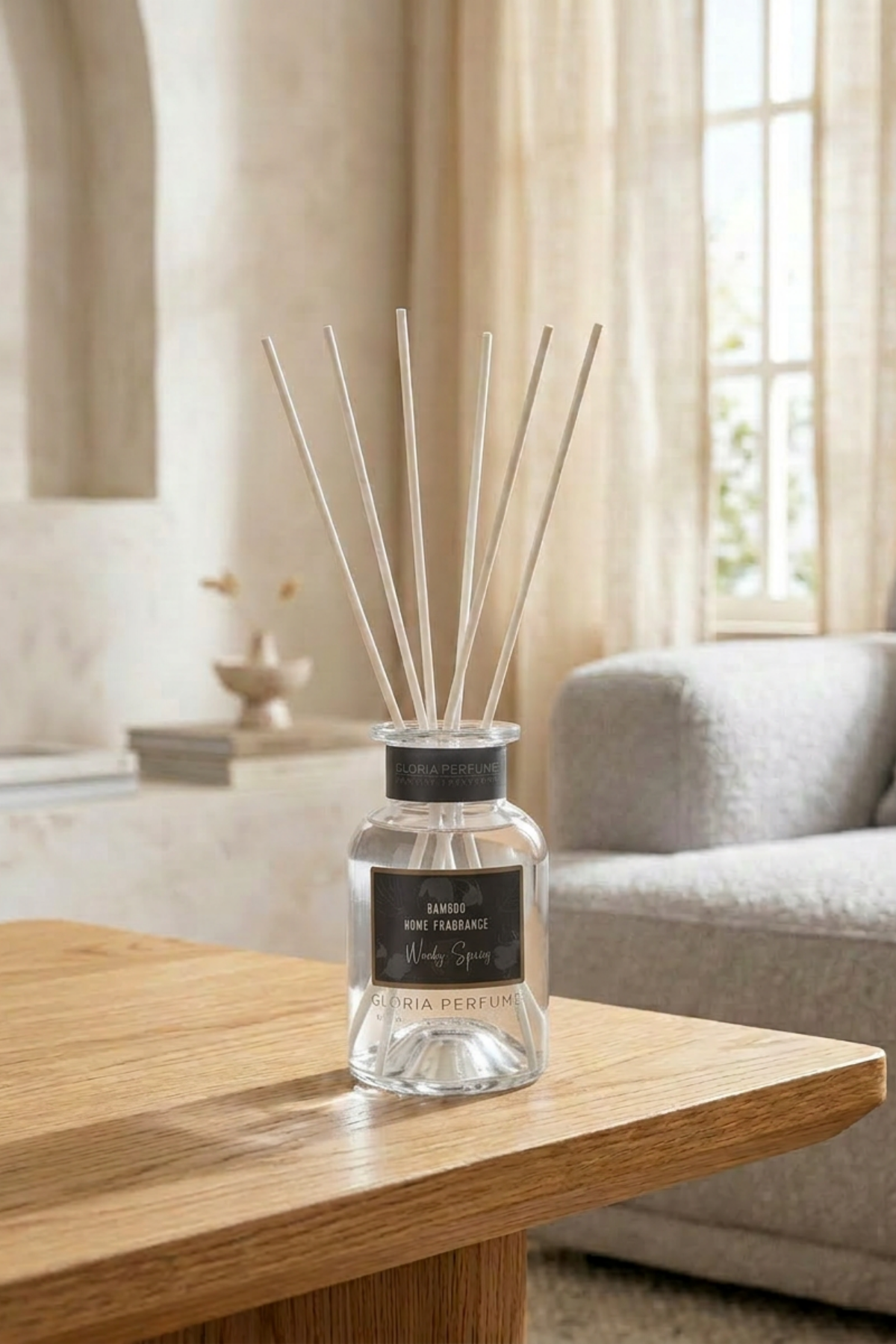 Odunsu Bambu Çubuklu 150 ml Oda Kokusu 