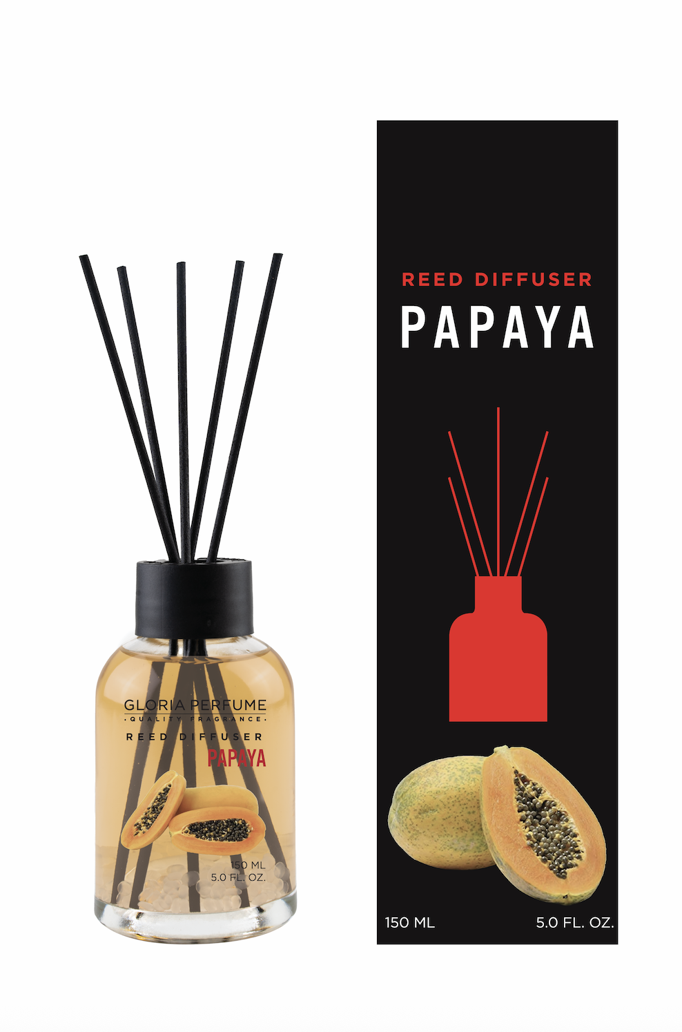 Papaya Bambu Çubuklu Oda Kokusu 150 ml