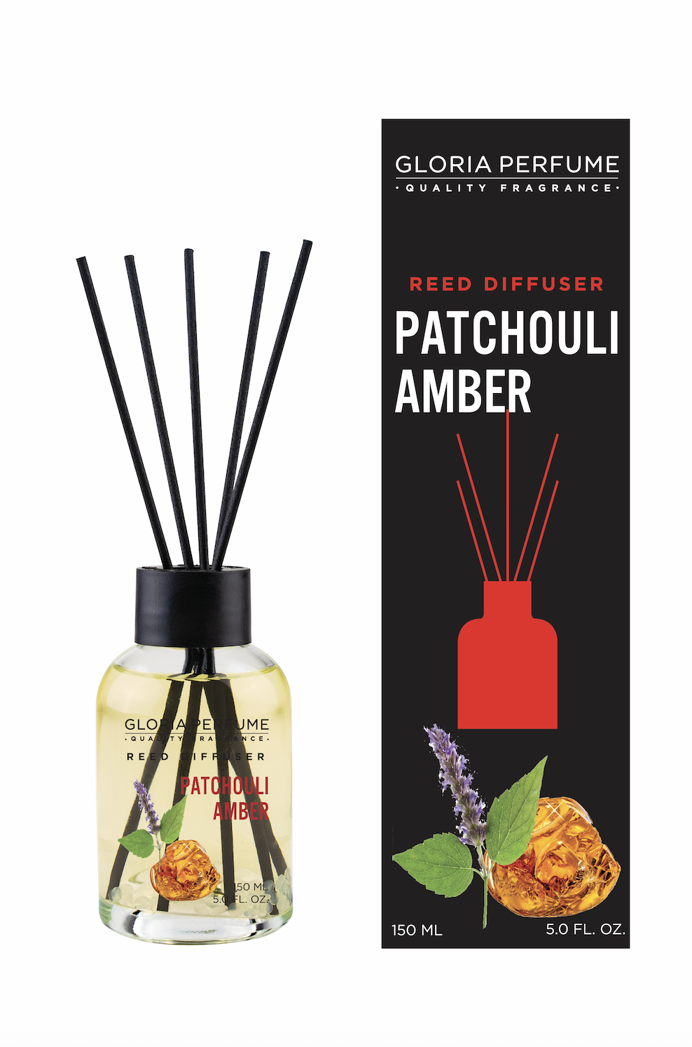 Patchuli Amber Bambu Çubuklu Oda Kokusu 150 ml