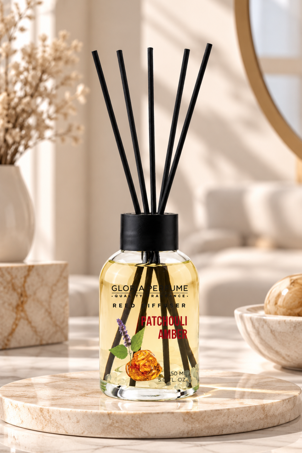 Patchuli Amber Bambu Çubuklu Oda Kokusu 150 ml