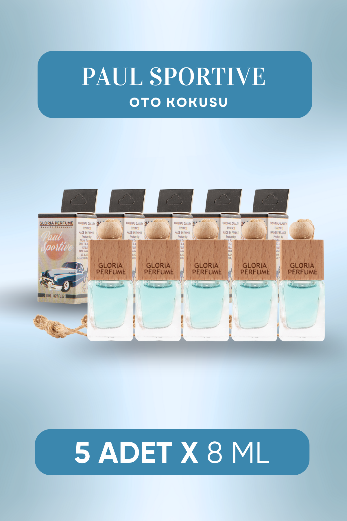 Paul Sportif Oto Kokusu 5x8 ml