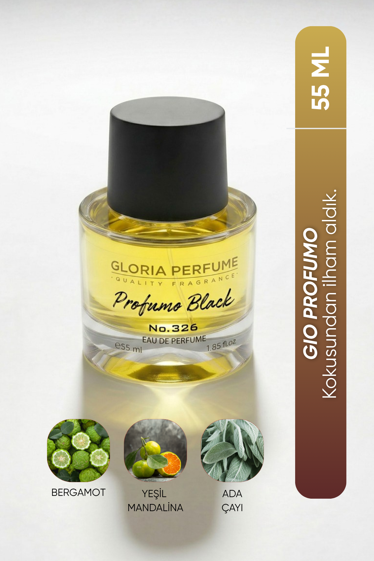 Profumo Black 55 ml Edp Erkek Parfüm