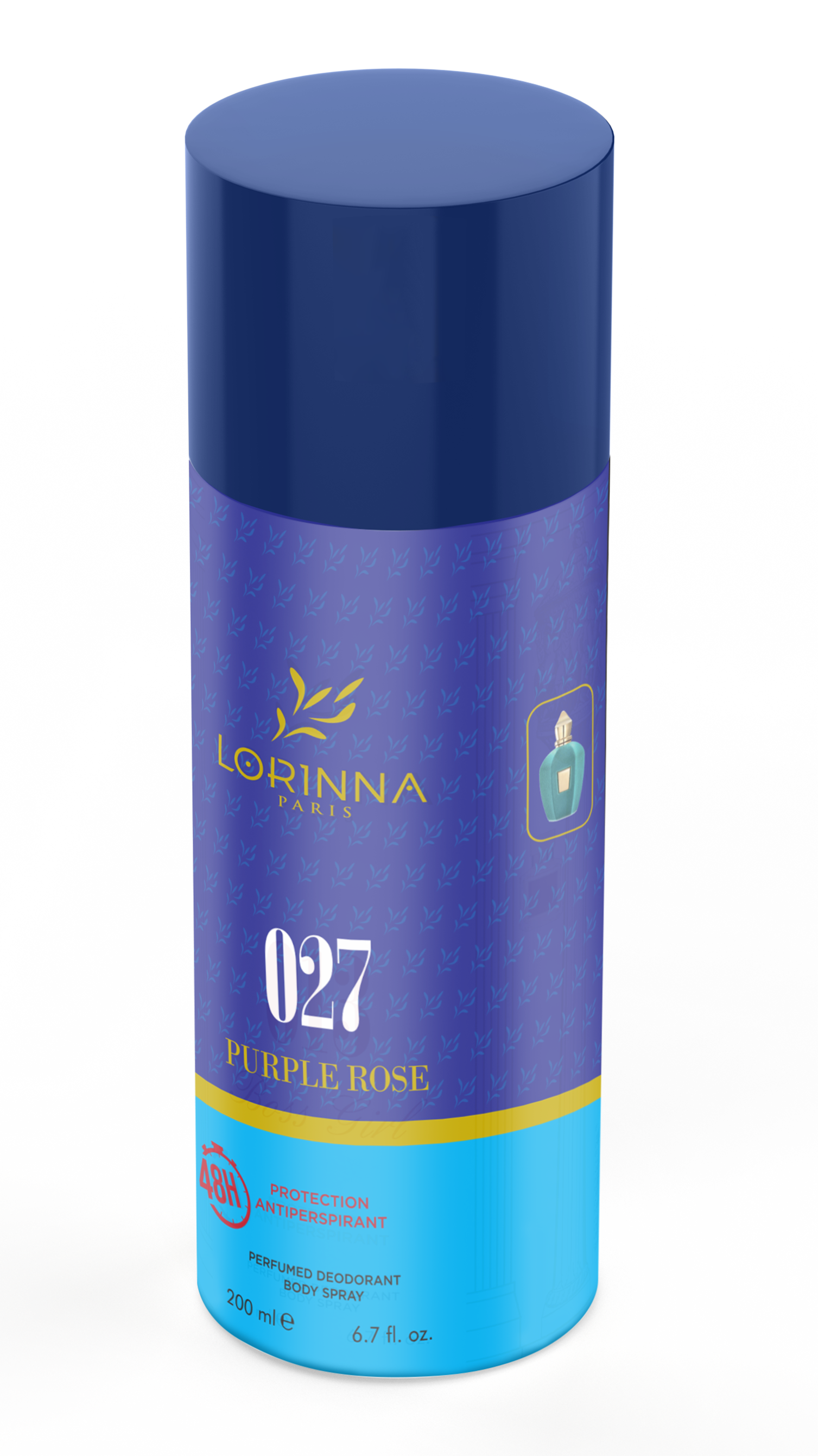 Purple Rose 200 Ml Perfumed Deodorant