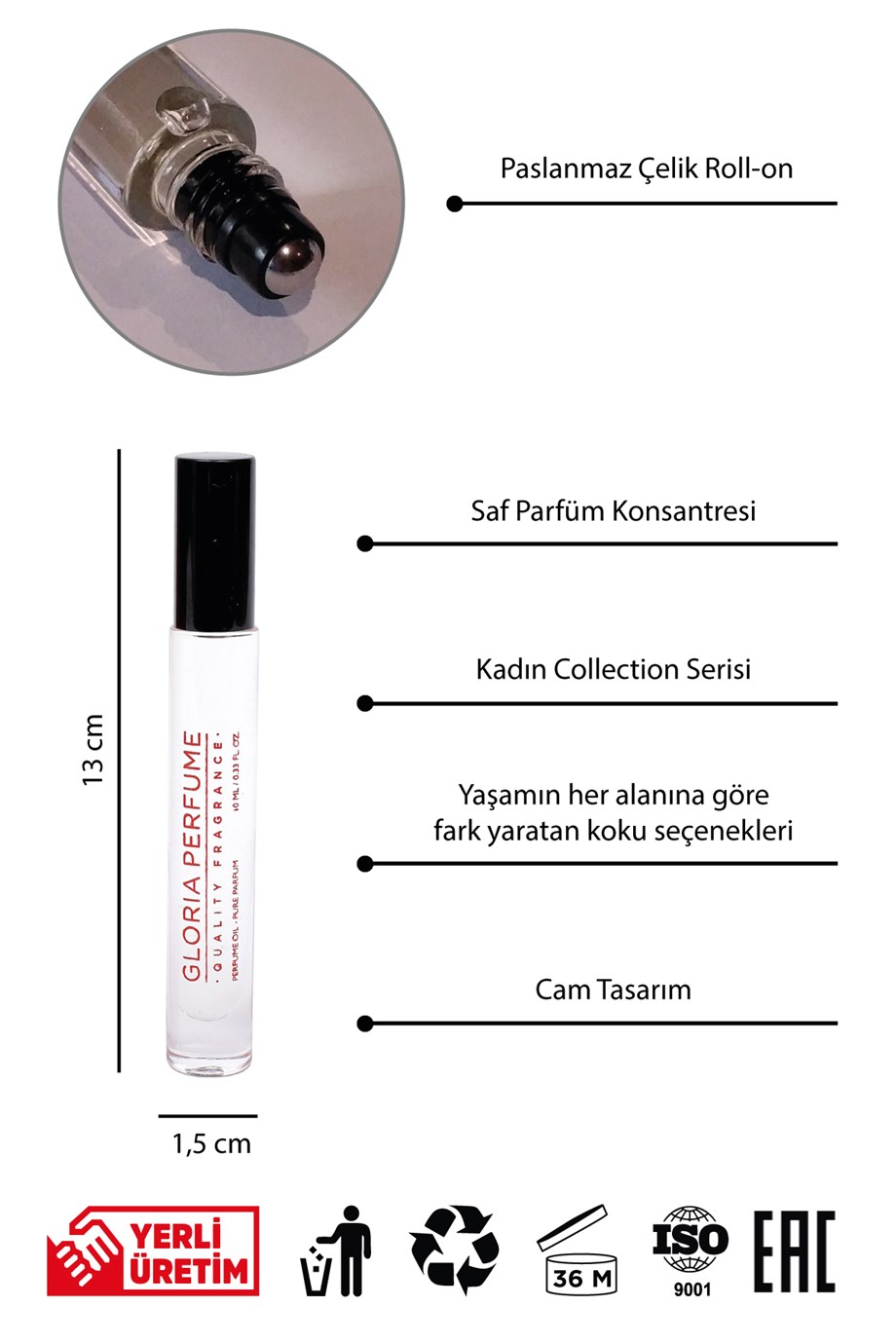 Queen Elizabeth 10 ml Kadın Konsantre Parfüm