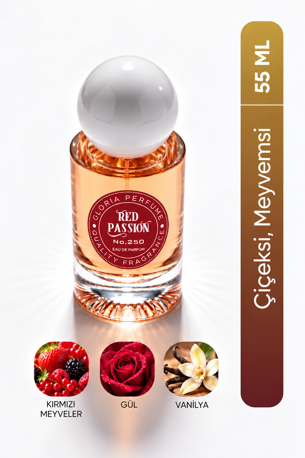 Red Passion 55 ml Edp Kadın Parfüm