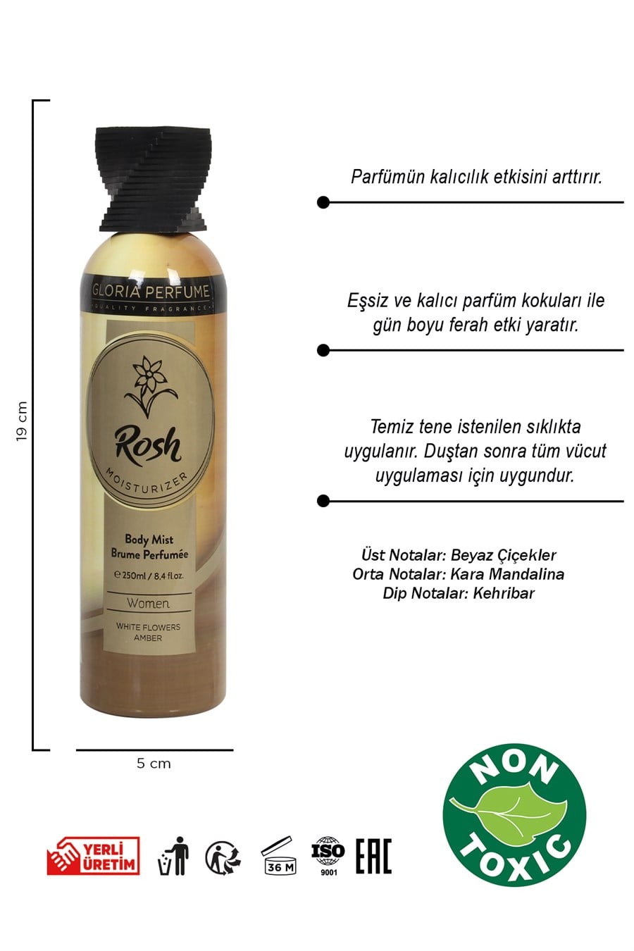 Rosh Body Mist 250 ml
