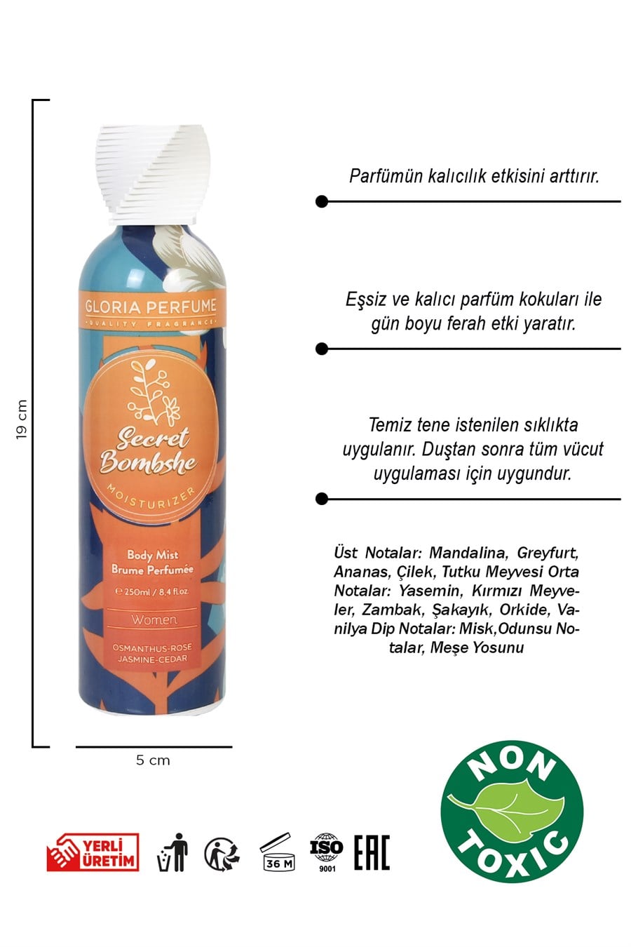 Secret Bombshee 250 ml Body Mist 
