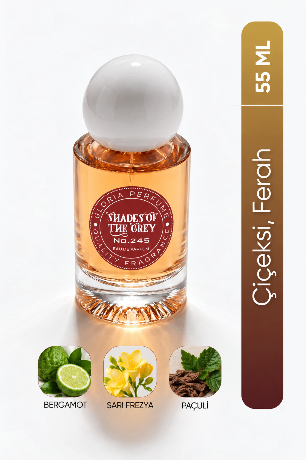 Shades Of The Grey 55 ml Edp Kadın Parfüm