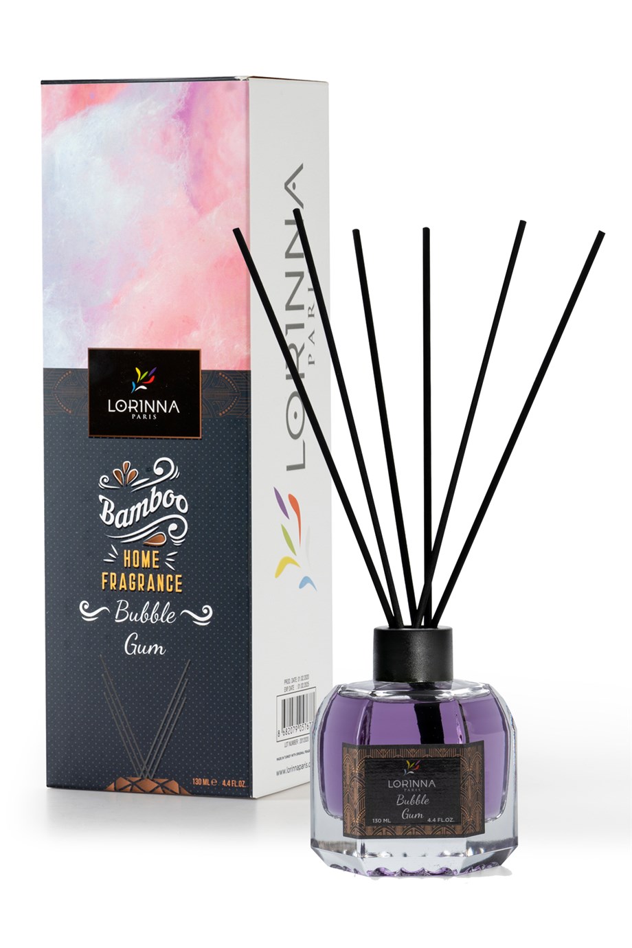 Tatlı Sakız Bambu Çubuklu Oda Kokusu 130 ml