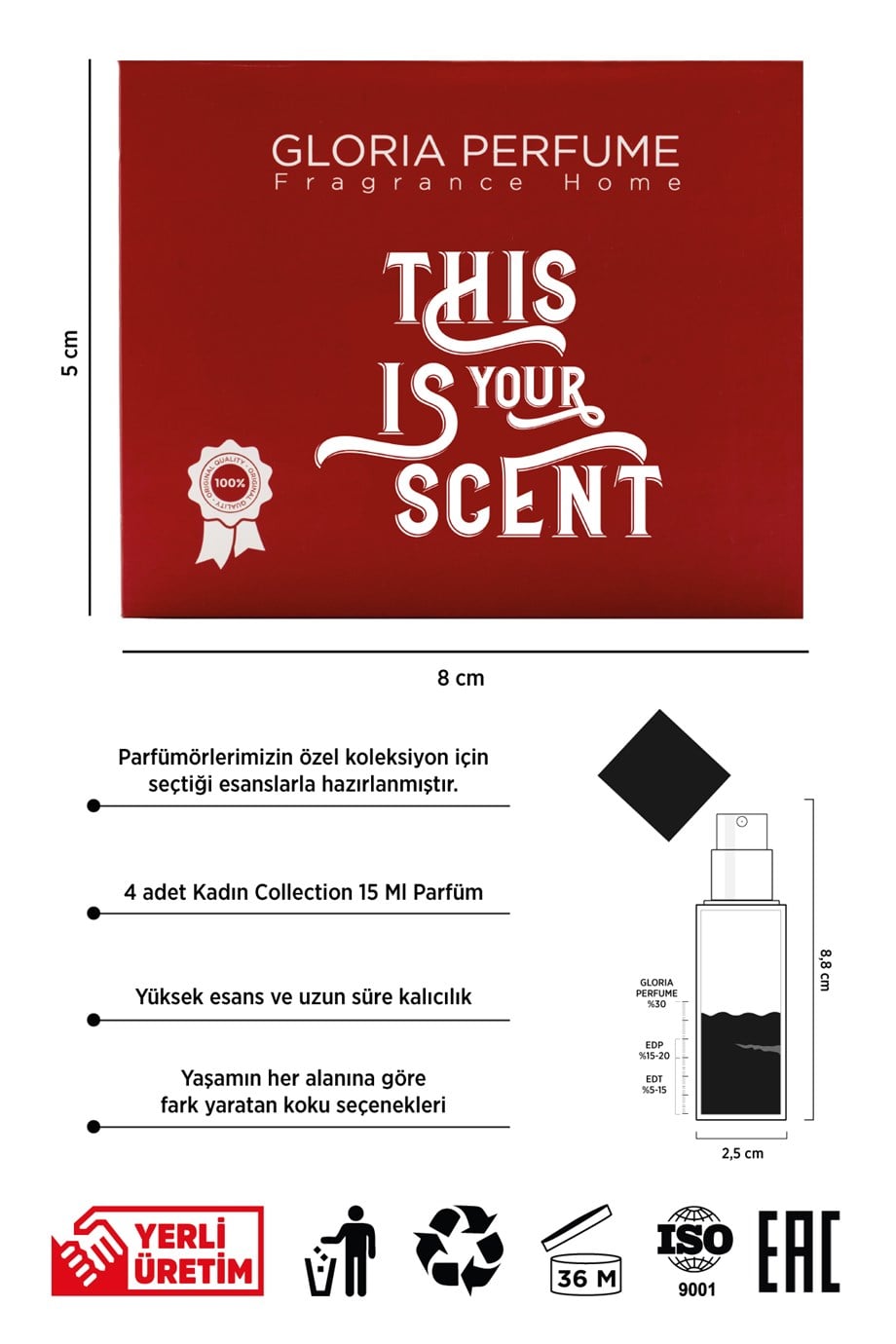 This Is Your Scent Kadın Parfüm Seti Edp 60 ml