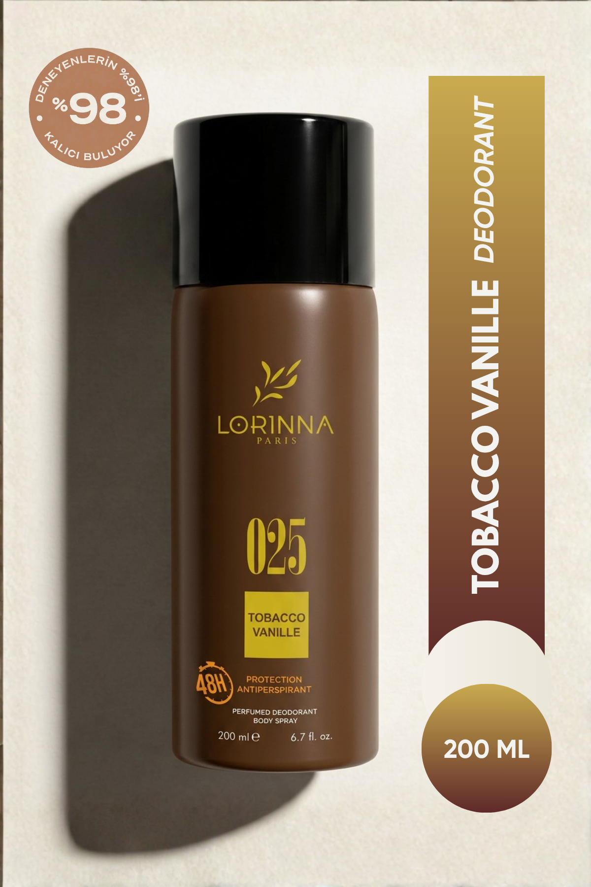 Tobacco Vanille 200 Ml Perfumed Deodorant