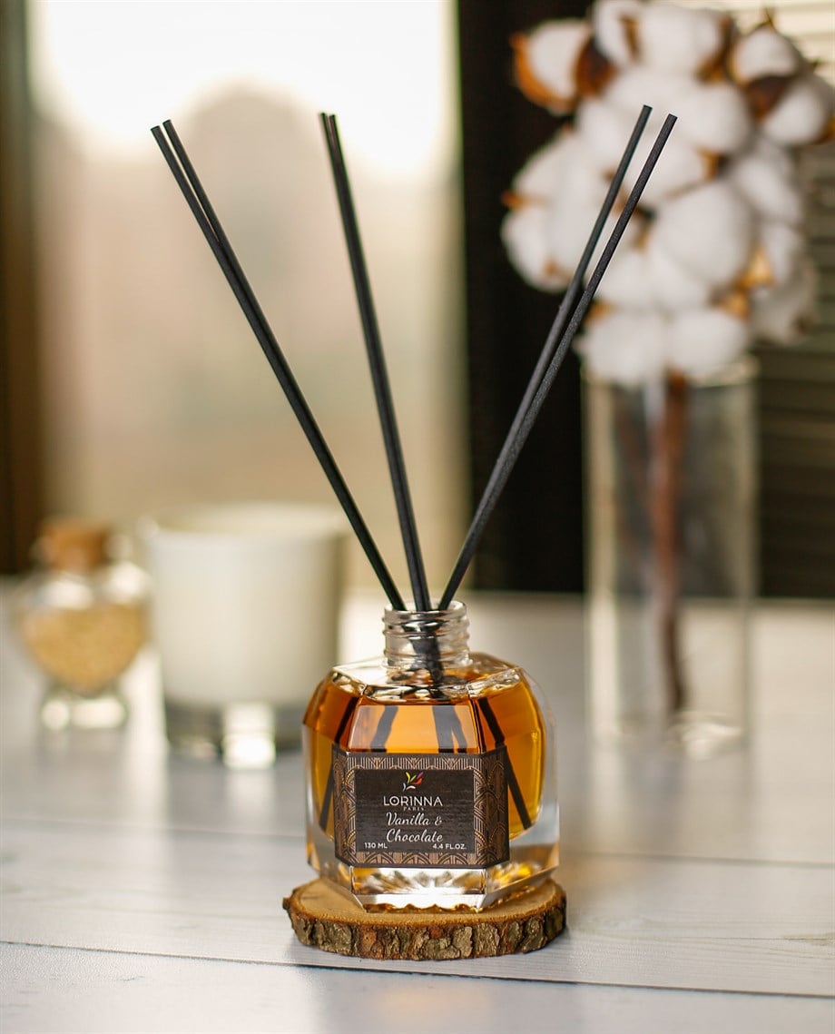 Vanilya & Çikolata Bambu Çubuklu Oda Kokusu 130 ml