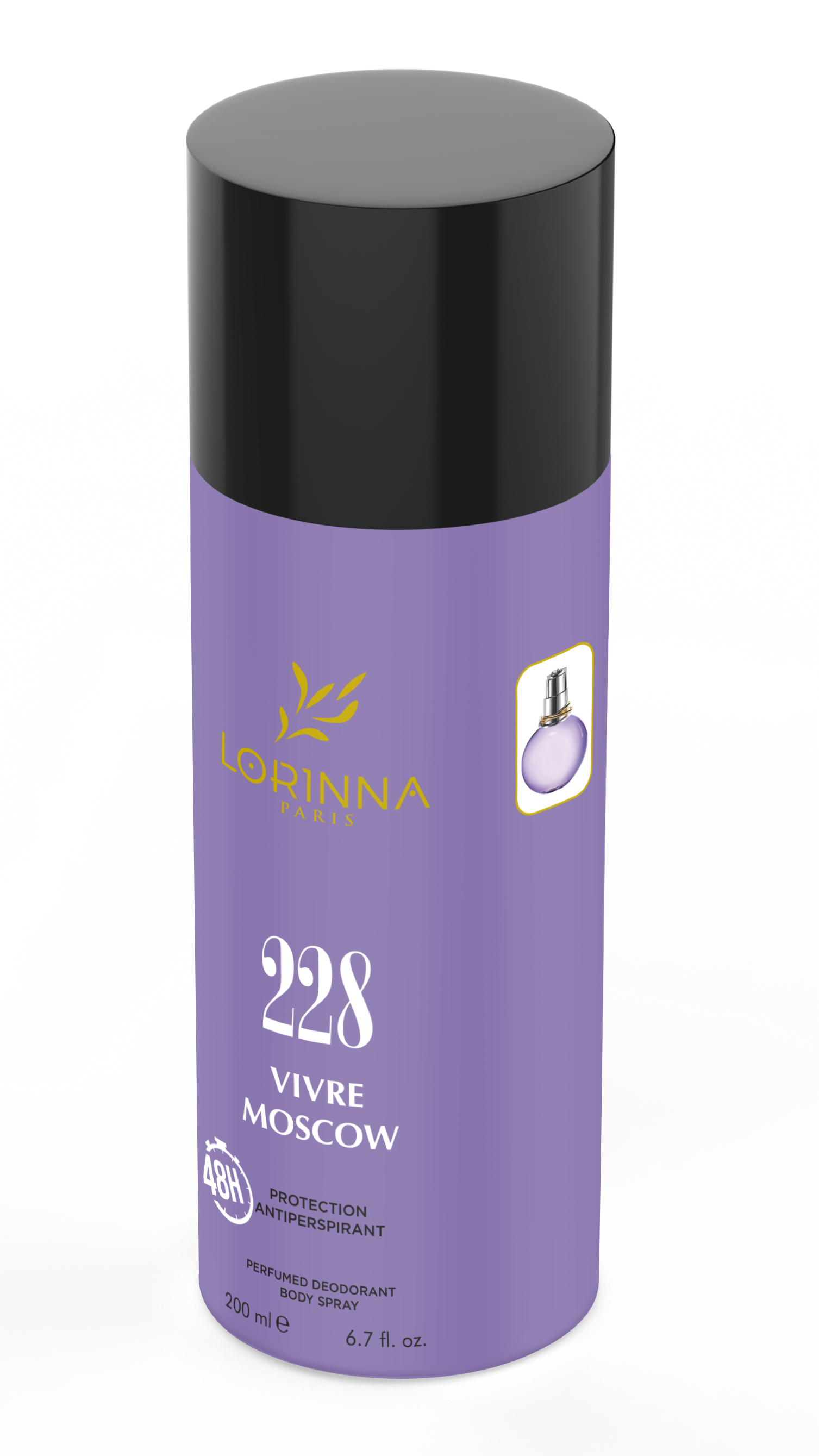 Vivre Moscow 200 Ml Perfumed Deodorant