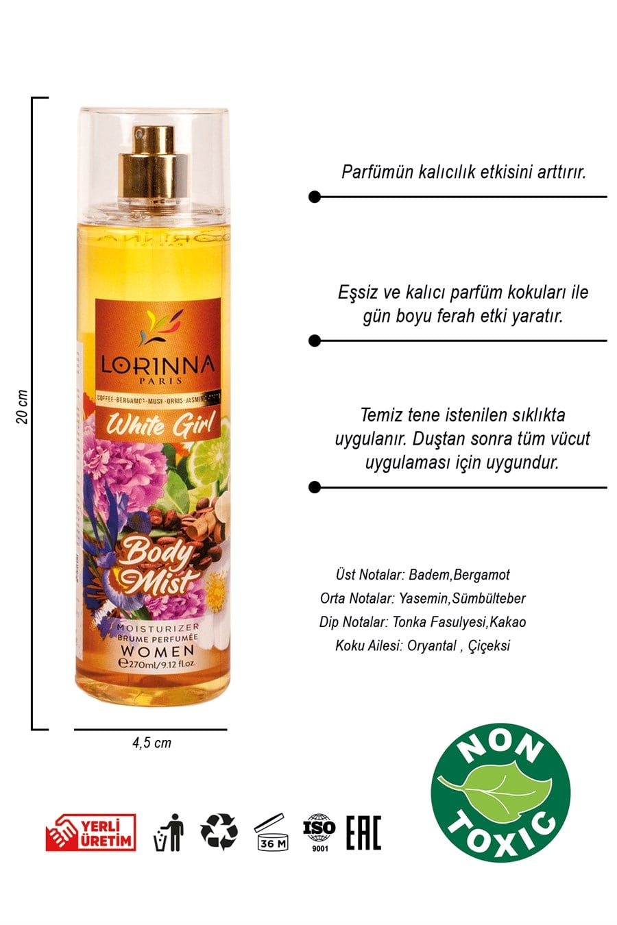 White Girl 270 ml Body Mist