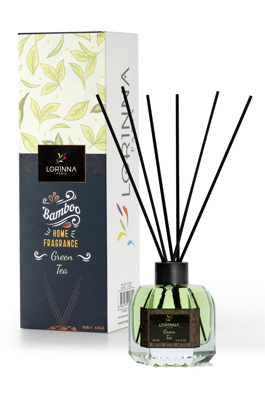 Yeşil Çay Bambu Çubuklu Oda Kokusu 130 ml
