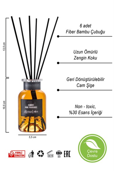 Afrika Derisi Bambu Çubuklu Oda Kokusu 150 ml