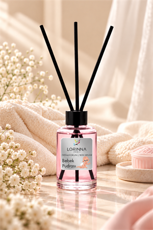 Baby Powder Bambu Çubuklu 120 ml Oda Kokusu