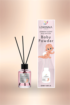 Baby Powder Bambu Çubuklu 120 ml Oda Kokusu