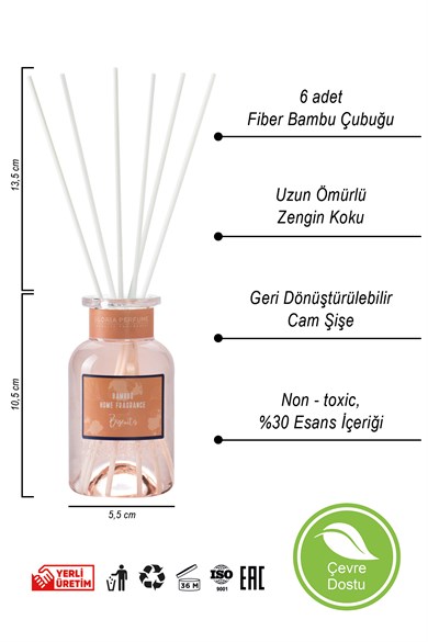 Bisküvi Bambu Çubuklu Oda Kokusu 150 ml