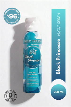 Black Princesse 250 ml Body Mist
