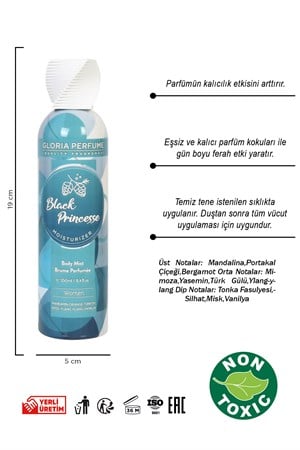 Black Princesse 250 ml Body Mist