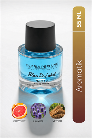 Blue De Label 55 ml Edp Erkek Parfüm