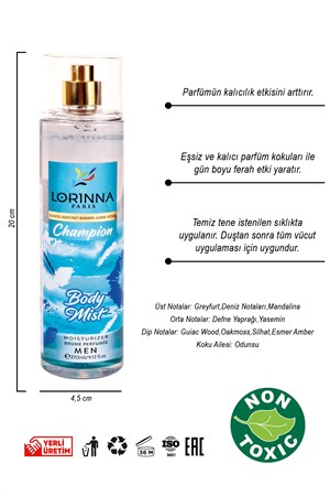 Champion 270 ml Body Mist 
