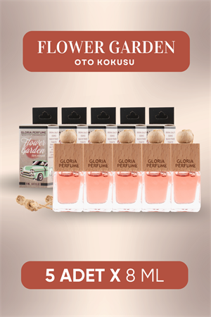Çiçek Bahçesi Oto Kokusu 5x8 ml