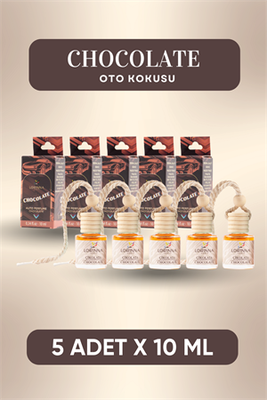 Çikolata Oto Kokusu 5x10 ml
