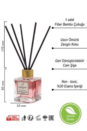 Çilek Bambu Çubuklu Oda Kokusu 110 Ml