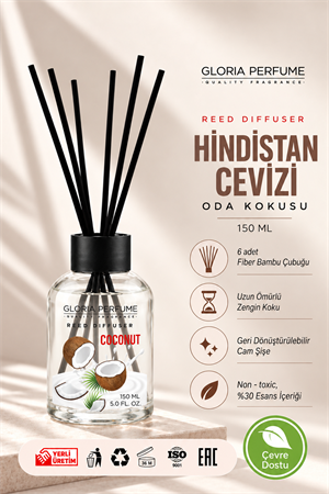 Coconut Bambu Çubuklu Oda Kokusu 150 ml