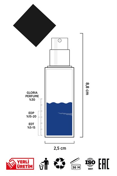 Egoista 15 ml Edp Erkek Parfüm