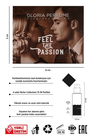 Feel The Passion Niche Parfüm Seti Edp 60 ml