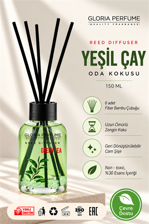 Green Tea Bambu Çubuklu Oda Kokusu 150 ml