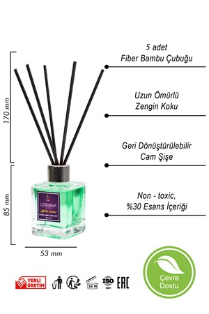 Herbe Puree Lüx Bambo Çubuklu Oda Kokusu 110 ml