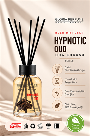 Hypnotic Oud Bambu Çubuklu Oda Kokusu 150 ml