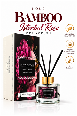 Istanbul Rose Bambu Çubuklu Oda Kokusu 150 ml